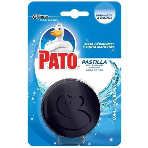Pato Pastilla Azul 40grs x 100 pzas