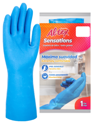 Guante Altex Afelpado x 50 pzas Lote