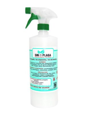 Insecticida natural Sin Plaga con atomizador de 900 ml x Lote de 10 pzas